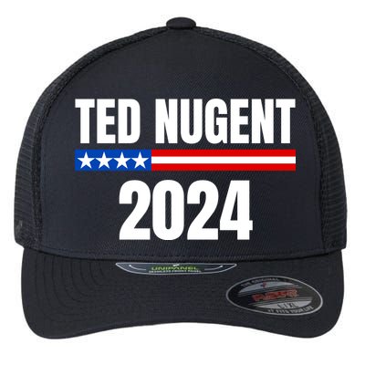 Nugent For President 2024 Flexfit Unipanel Trucker Cap