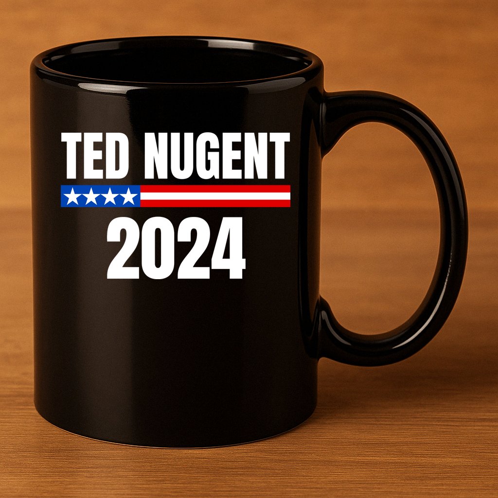 Nugent For President 2024 11oz C Handle Ceramic Mug