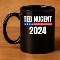 Nugent For President 2024 11oz C Handle Ceramic Mug