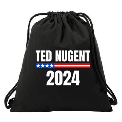 Nugent For President 2024 Drawstring Bag