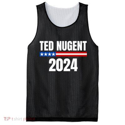 Nugent For President 2024 Mesh Reversible Basketball Jersey Tank