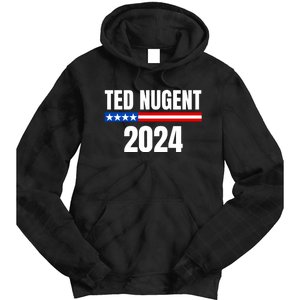 Nugent For President 2024 Tie Dye Hoodie