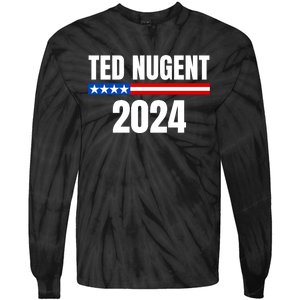 Nugent For President 2024 Tie-Dye Long Sleeve Shirt