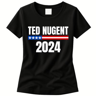 Nugent For President 2024 Womens T-Shirt