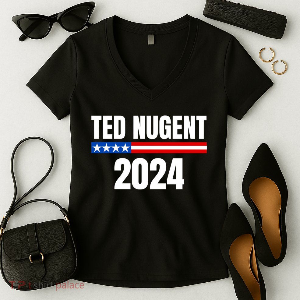 Nugent For President 2024 Women's V-Neck T-Shirt
