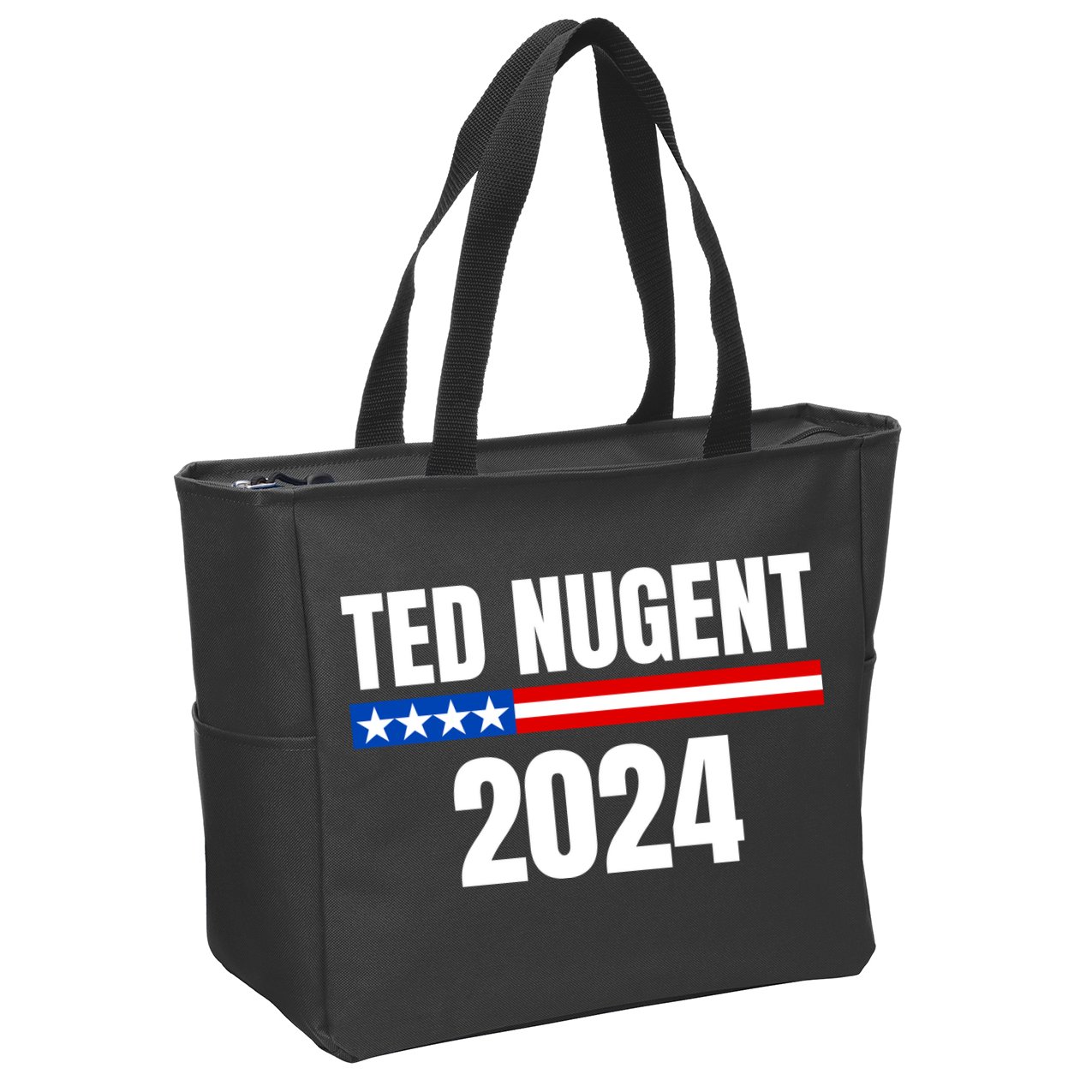 Nugent For President 2024 Zip Tote Bag