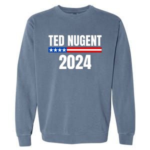 Nugent For President 2024 Garment-Dyed Sweatshirt