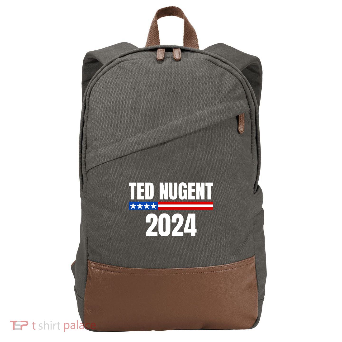 Nugent For President 2024 Cotton Canvas Backpack