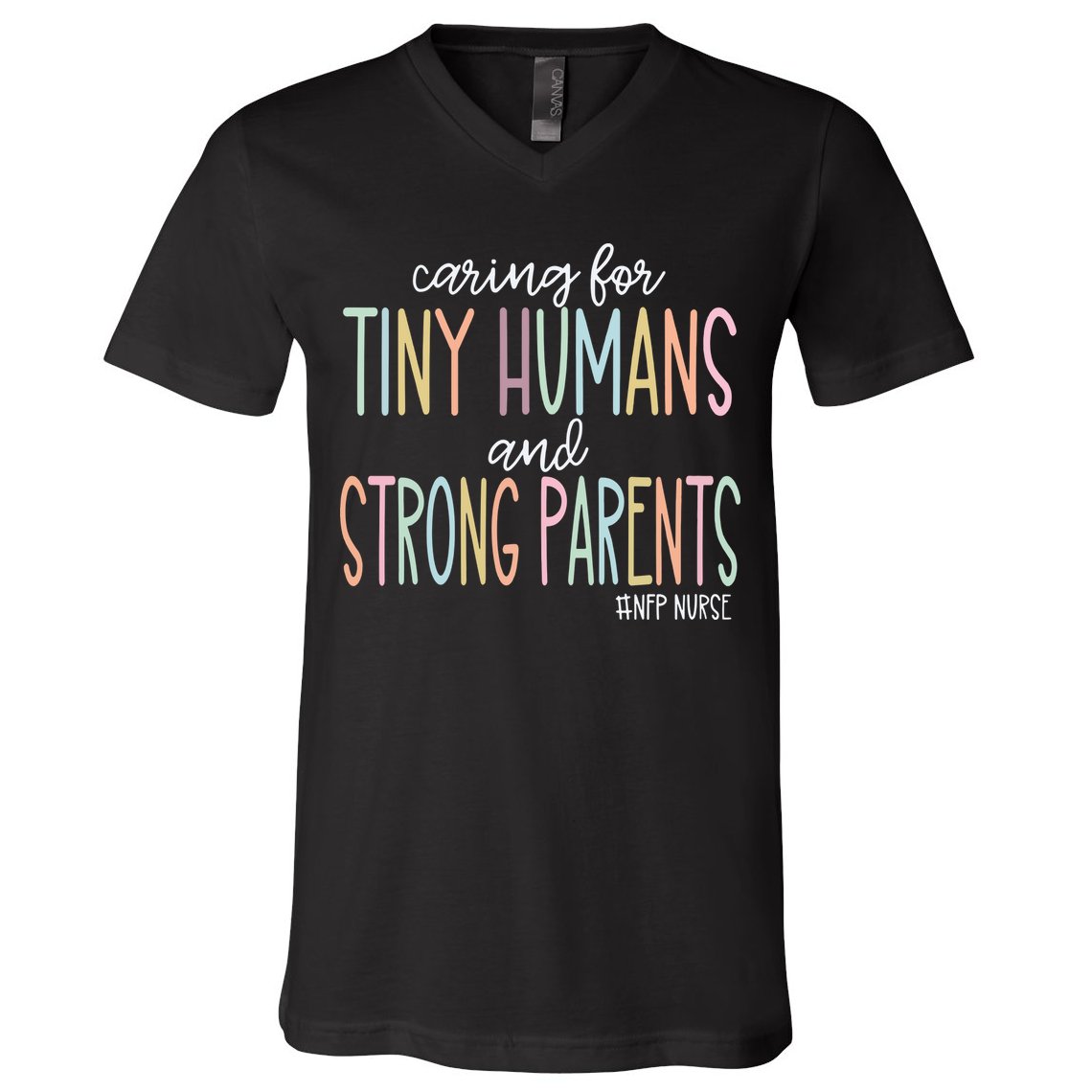 Nurse Family Partnership Nfp Nurse V-Neck T-Shirt