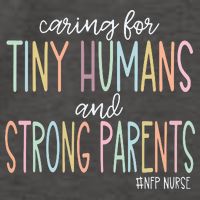 Nurse Family Partnership Nfp Nurse Vector Backpack