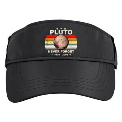 Never Forget Pluto Adult Drive Performance Visor