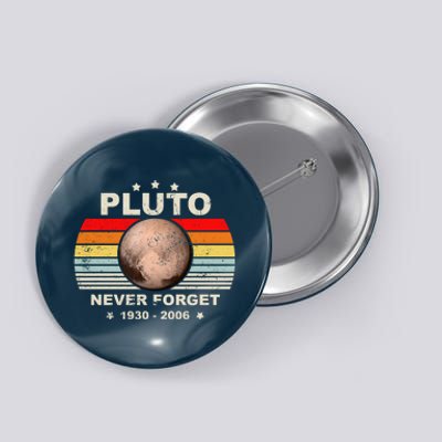 Never Forget Pluto Button