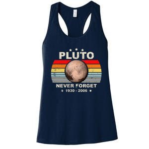 Never Forget Pluto Women's Racerback Tank