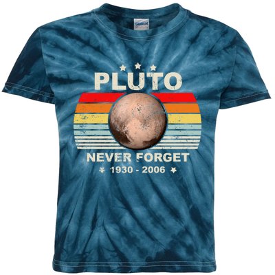 Never Forget Pluto Kids Tie-Dye T-Shirt