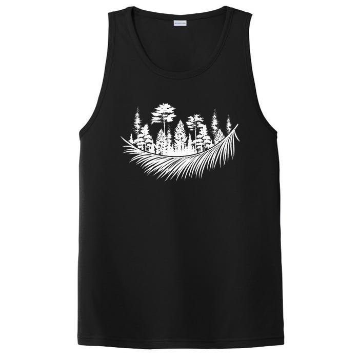 Nature Forest Plants Trees Camping Hiking Mountains Wildlife PosiCharge Competitor Tank