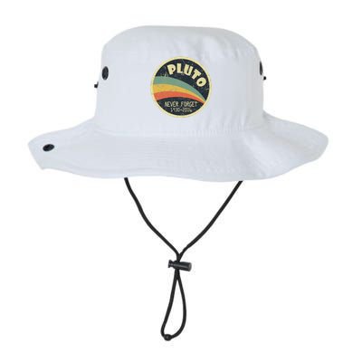 Never Forget Planet Pluto Retro Vintage Legacy Cool Fit Booney Bucket Hat