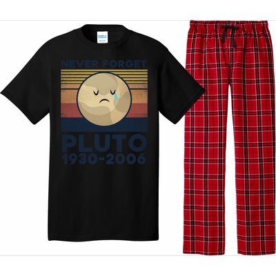 Never Forget Pluto Vintage Gift Pajama Set