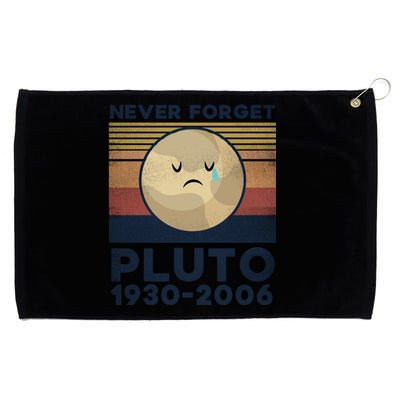 Never Forget Pluto Vintage Gift Grommeted Golf Towel