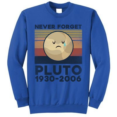 Never Forget Pluto Vintage Gift Sweatshirt