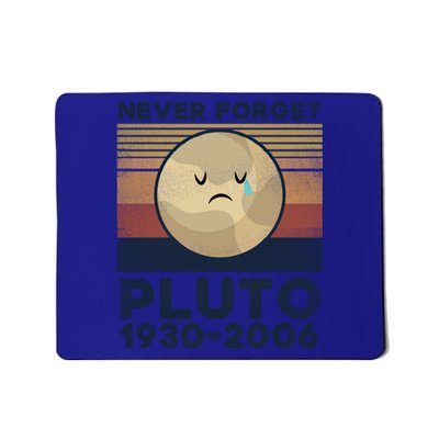 Never Forget Pluto Vintage Gift Mousepad