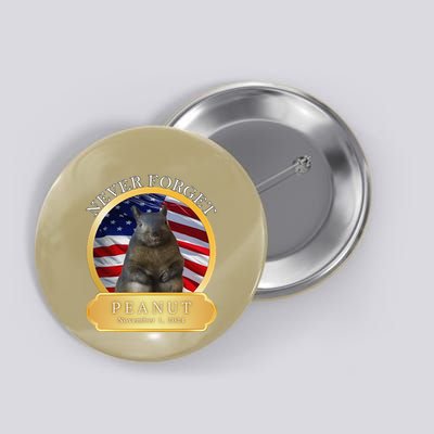 Never Forget Peanut The Squirrel Justice For PNut Remember Button