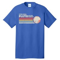 Never Forget Pluto Retro Science Gift Tall T-Shirt