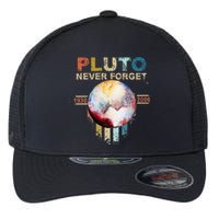 Never Forget Pluto Retro Style Flexfit Unipanel Trucker Cap