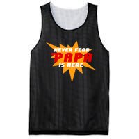 Never Fear Papa Is Here Mesh Reversible Basketball Jersey Tank