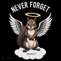 Never Forget Peanut The Squirrel Peanut Squirrel Button