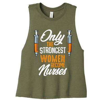 Nurse Funny Recover Nursing Care Profession Health Medical Gift Women's Racerback Cropped Tank