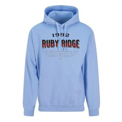 Never Forget Ruby Ridge When Tyranny Becomes Law Unisex Surf Hoodie