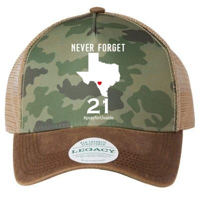 Never Forget Robb Elementary School Texas Pray For Uvalde Legacy Tie Dye Trucker Hat