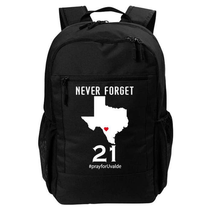 Never Forget Robb Elementary School Texas Pray For Uvalde Backpack