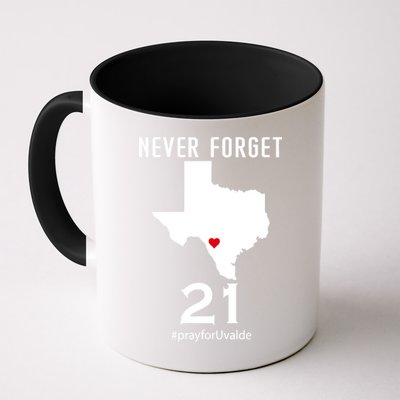 Never Forget Robb Elementary School Texas Pray For Uvalde Mug