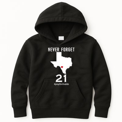 Never Forget Robb Elementary School Texas Pray For Uvalde Kids Hoodie