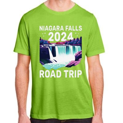 Niagara Falls Road Trip 2024 Summer Vacation Niagara Adult ChromaSoft Performance T-Shirt