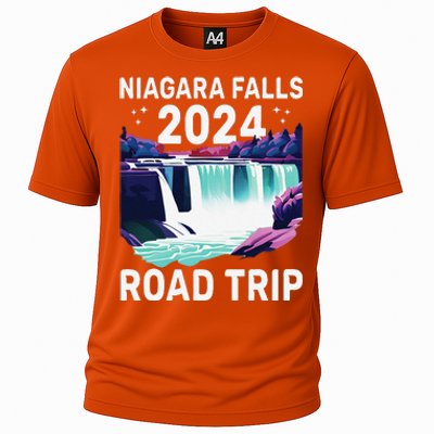 Niagara Falls Road Trip 2024 Summer Vacation Niagara Cooling Performance Crew T-Shirt