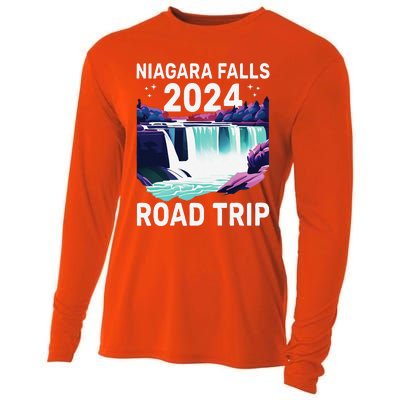 Niagara Falls Road Trip 2024 Summer Vacation Niagara Cooling Performance Long Sleeve Crew