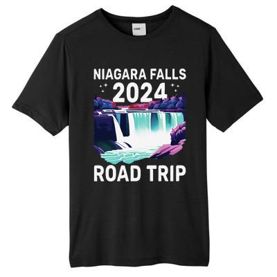 Niagara Falls Road Trip 2024 Summer Vacation Niagara Tall Fusion ChromaSoft Performance T-Shirt