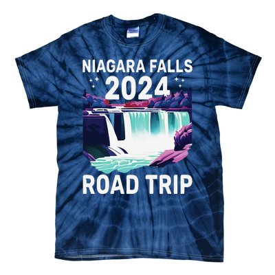 Niagara Falls Road Trip 2024 Summer Vacation Niagara Tie-Dye T-Shirt