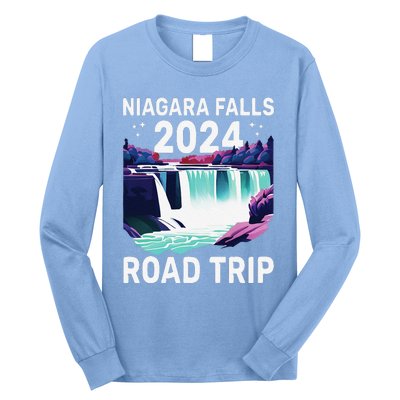 Niagara Falls Road Trip 2024 Summer Vacation Niagara Long Sleeve Shirt