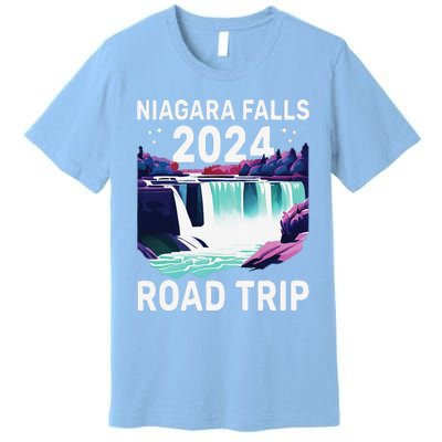 Niagara Falls Road Trip 2024 Summer Vacation Niagara Premium T-Shirt