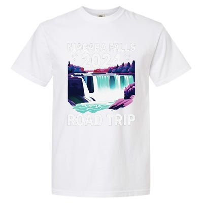 Niagara Falls Road Trip 2024 Summer Vacation Niagara Garment-Dyed Heavyweight T-Shirt