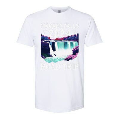 Niagara Falls Road Trip 2024 Summer Vacation Niagara Softstyle CVC T-Shirt