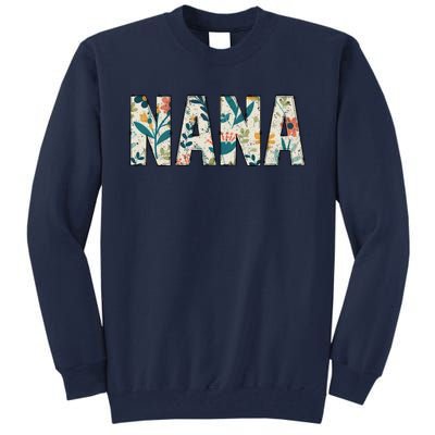 Nana Floral Retro Tall Sweatshirt