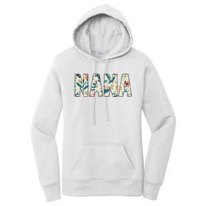 Nana Floral Retro Women's Pullover Hoodie