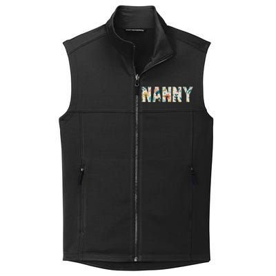 Nanny Floral Retro Collective Smooth Fleece Vest