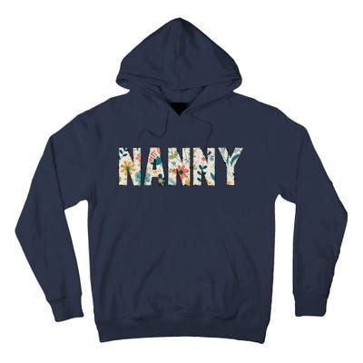 Nanny Floral Retro Tall Hoodie