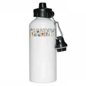 Nanny Floral Retro Aluminum Water Bottle