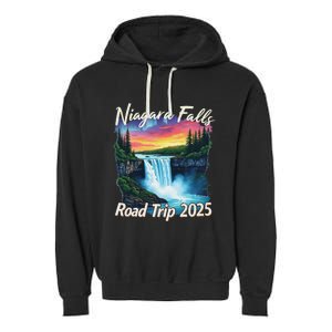 Niagara Falls Road Trip Family Vacation Trip Garment-Dyed Fleece Hoodie